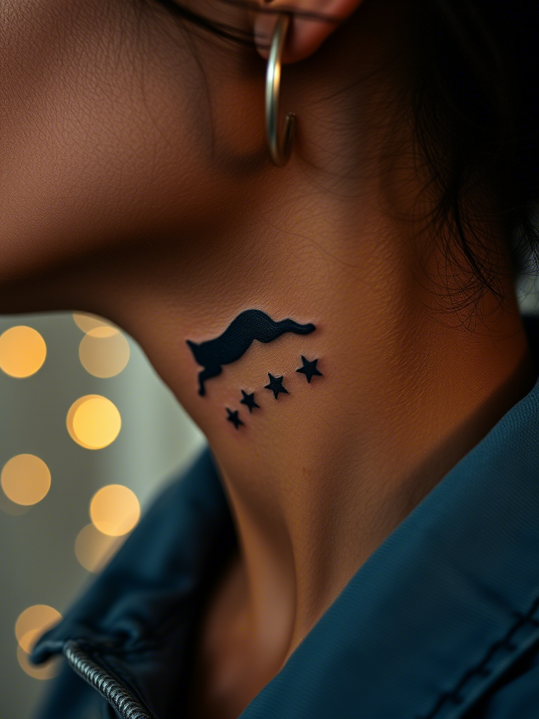 Simple Cat Tattoo Ideas