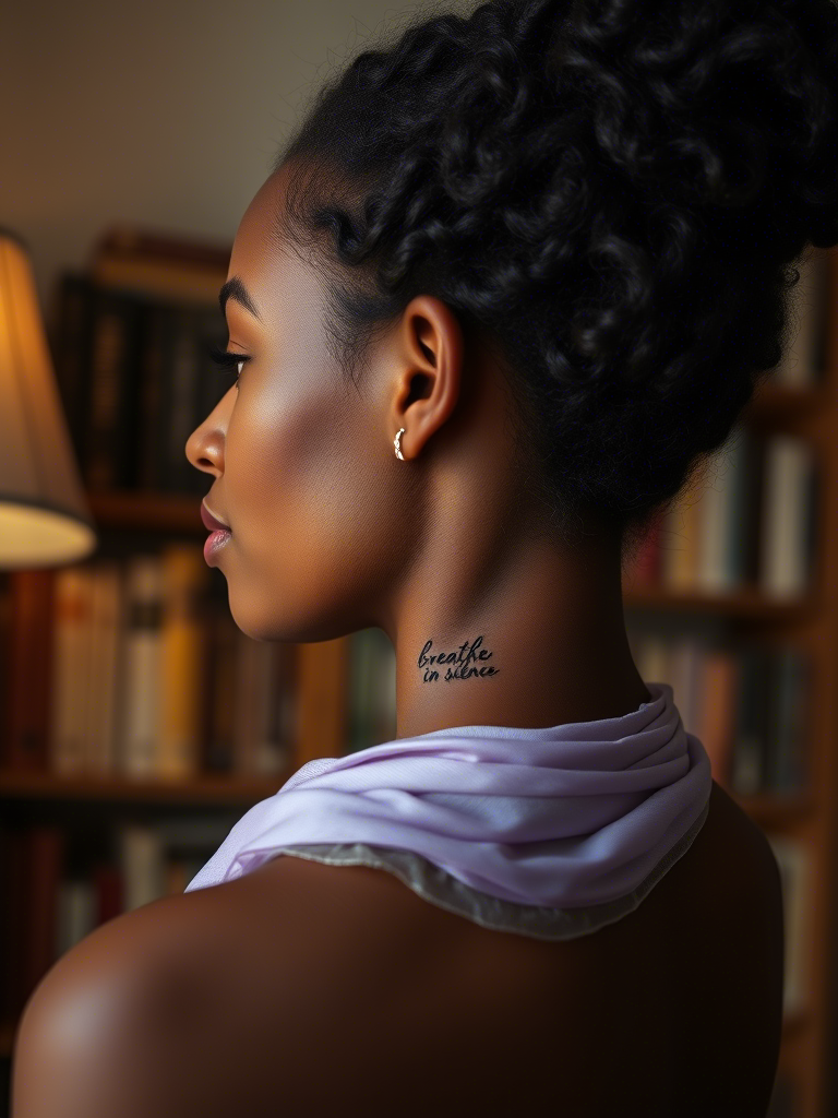 Neck Tattoo Ideas for Women