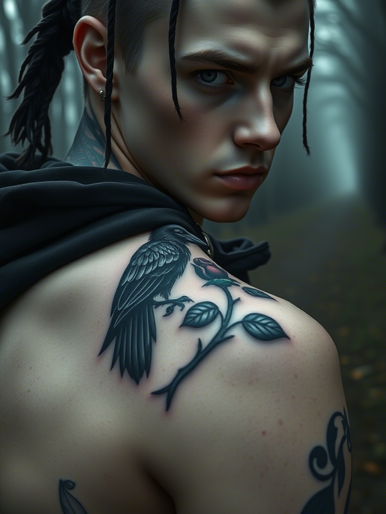 20+ Stylish Rose Tattoo Ideas for Men