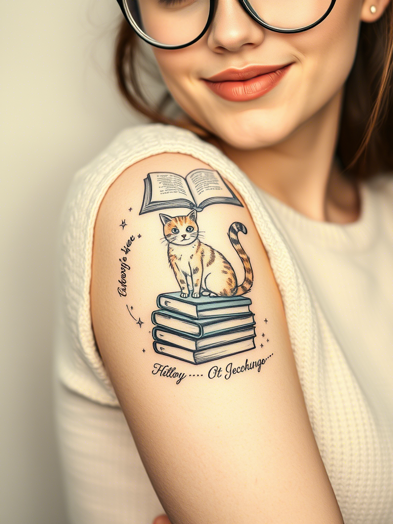 Cat Tattoo Ideas for Women
