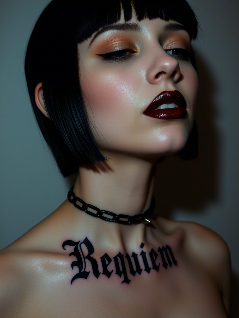 Neck Tattoo Ideas for Women