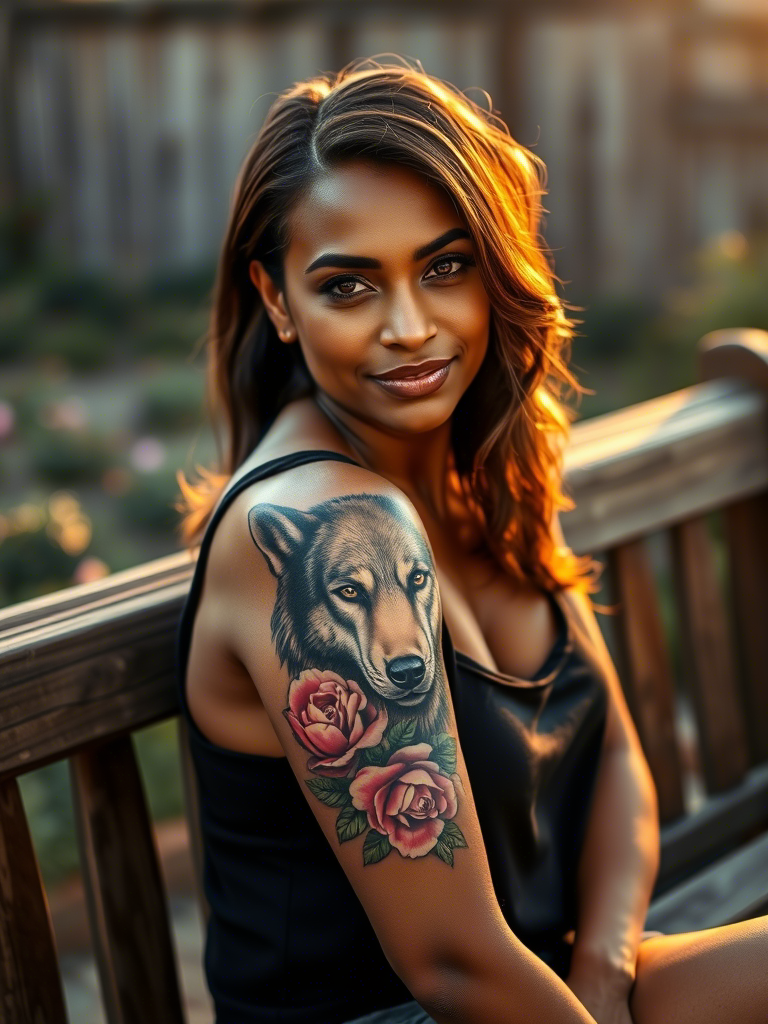 Wolf Tattoo Ideas for Women