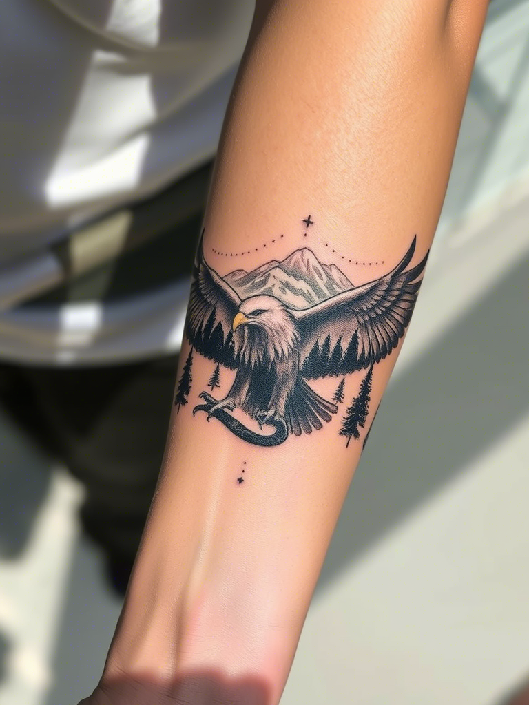 20+ Eagle Tattoo Ideas on Arm to Inspire You