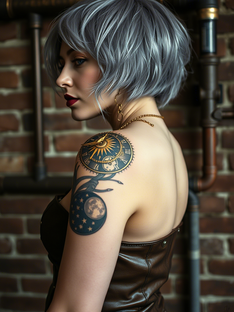  Sun and Moon Tattoo Ideas