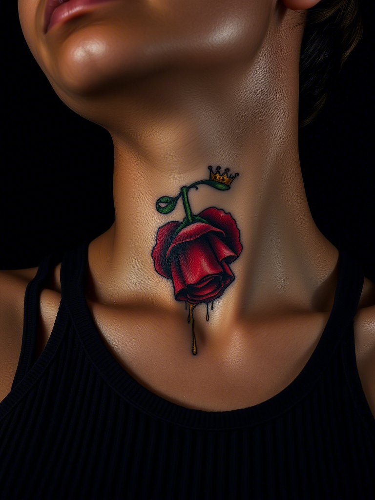 Red Rose Tattoo Ideas