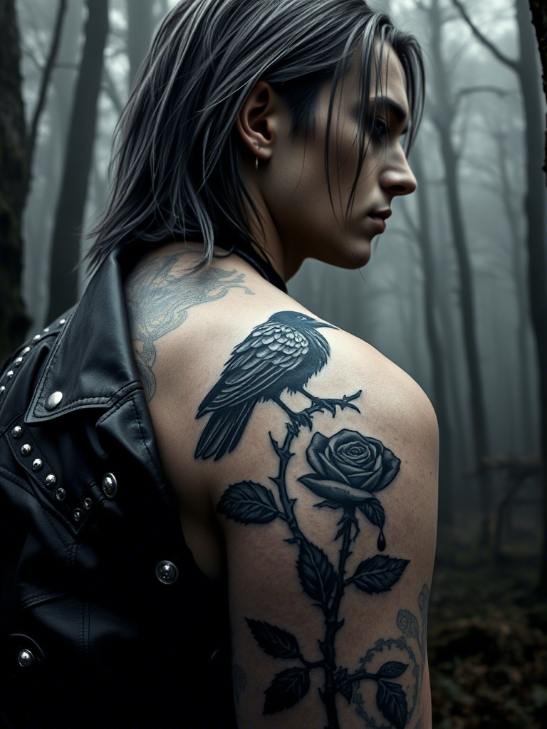 Stunning Rose Tattoo Ideas for Men
