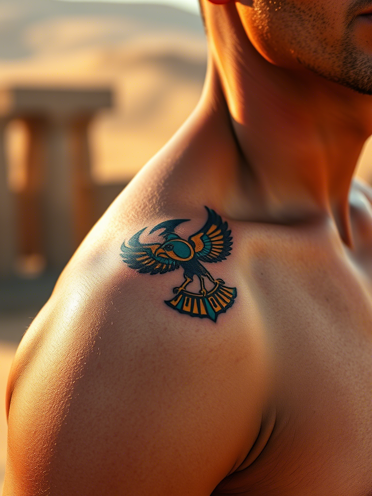 Eagle Tattoo Ideas on Shoulder for Men