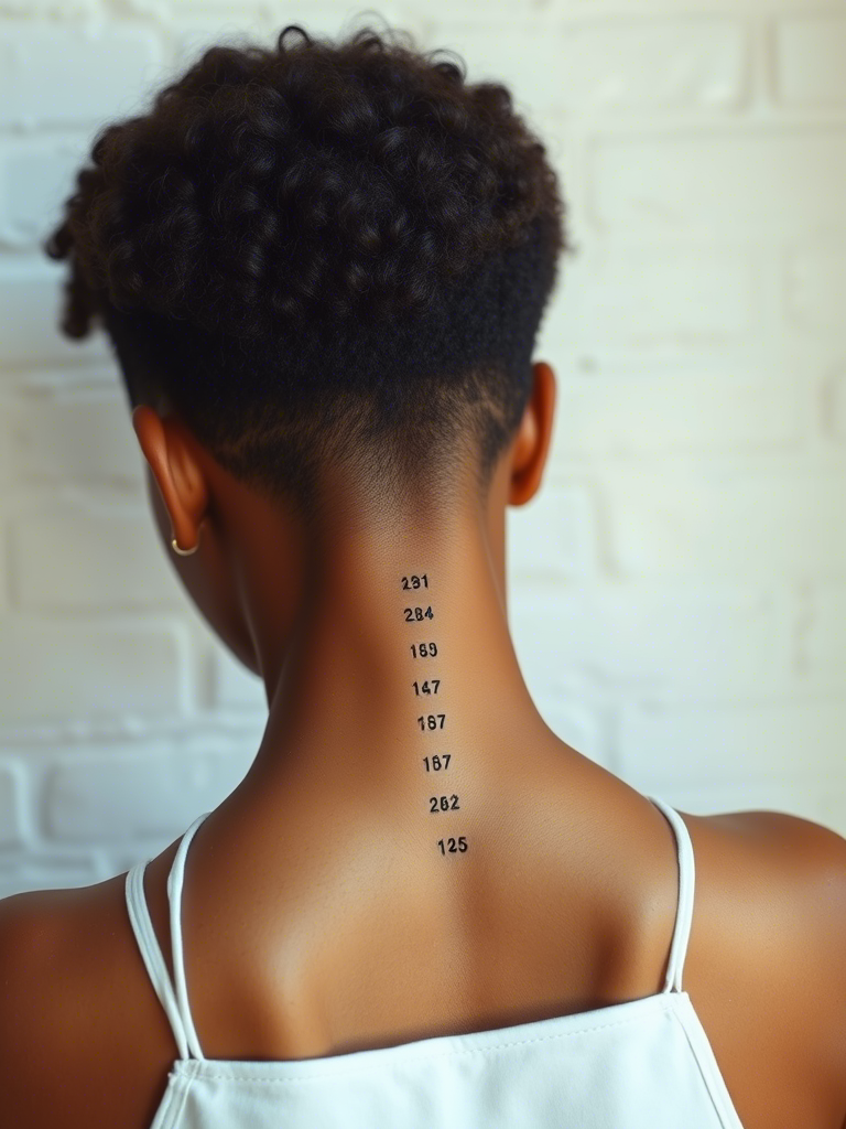 20+ Back of Neck Tattoo Ideas for Women
