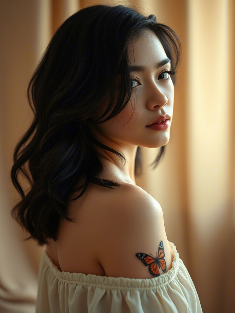 20+ Red Butterfly Tattoo Ideas for You