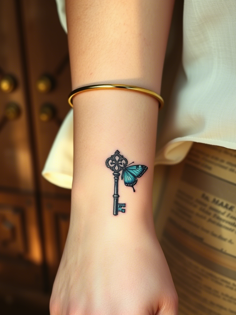20+ Blue Butterfly Tattoo Ideas