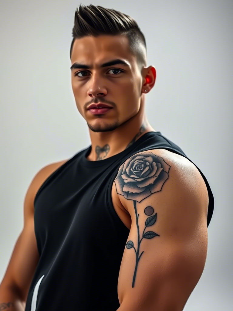 Stunning Rose Tattoo Ideas for Men