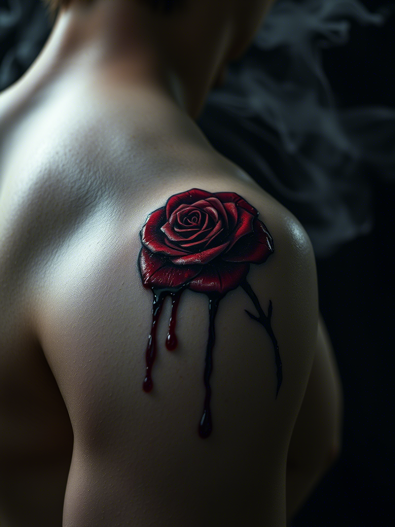 Red Rose Tattoo Ideas
