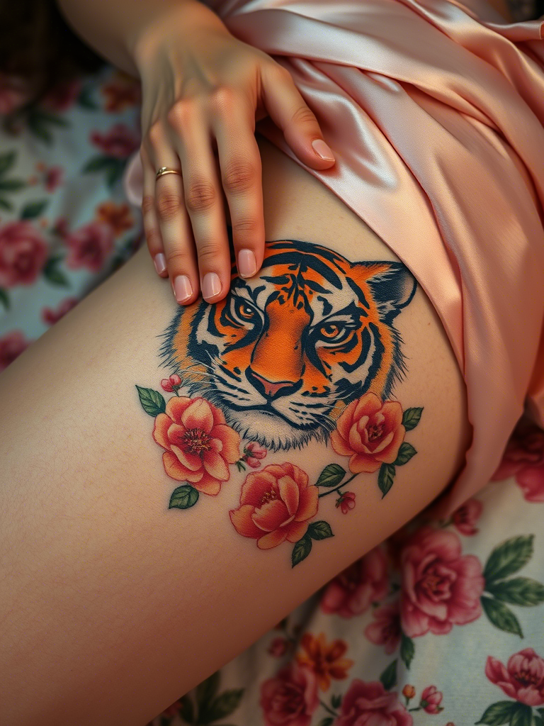 Amazing Tiger Tattoo Ideas for Women