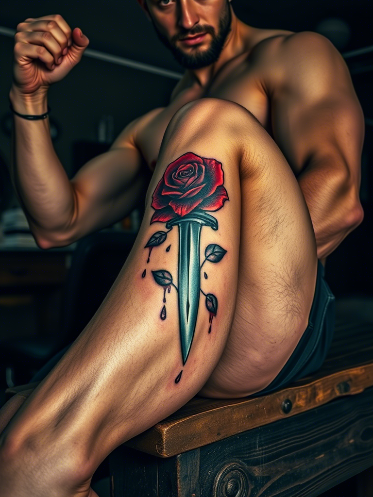 Red Rose Tattoo Ideas