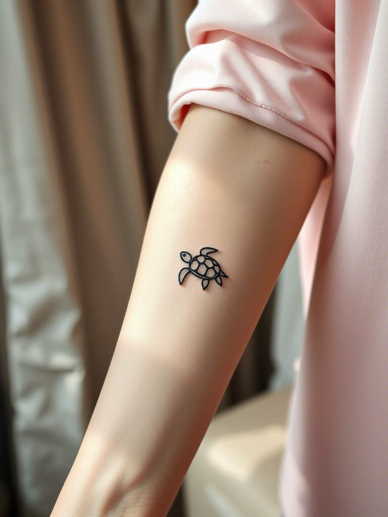 Small Turtle Tattoo Ideas