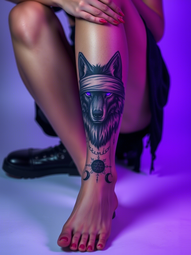 Wolf Tattoo Ideas for Women