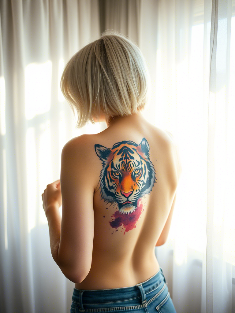 Amazing Tiger Tattoo Ideas for Women