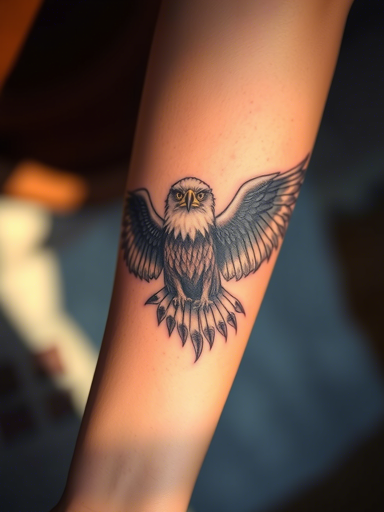 20+ Eagle Tattoo Ideas on Arm to Inspire You