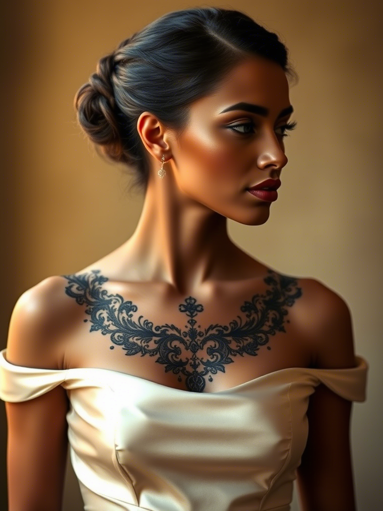 Neck Tattoo Ideas for Women