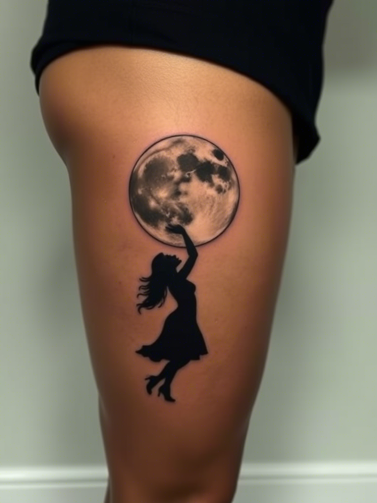 Moon Tattoo Ideas for Women
