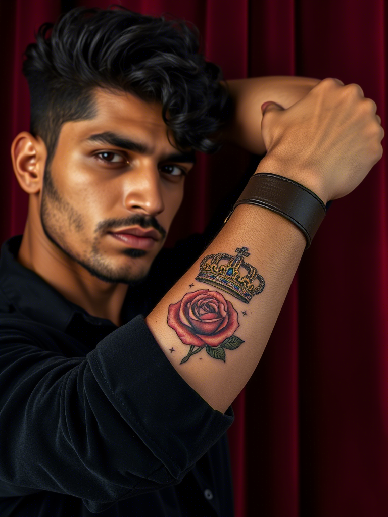 20+ Stylish Rose Tattoo Ideas for Men