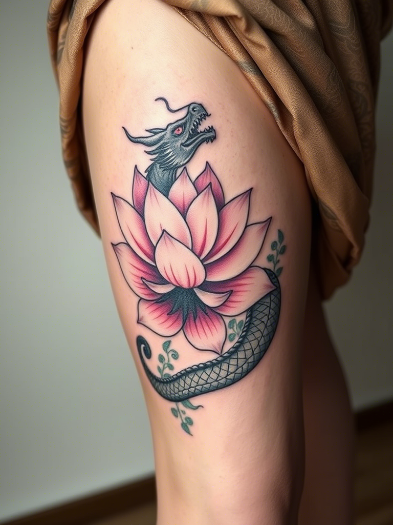 Dragon Tattoo Ideas for Bold Women