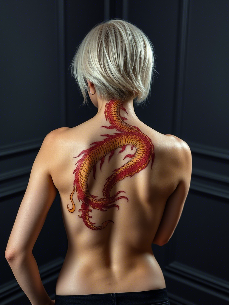 Dragon Tattoo Ideas for Bold Women