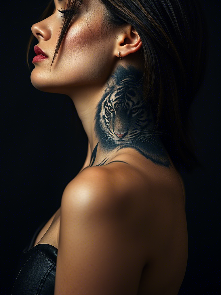 Amazing Tiger Tattoo Ideas for Women