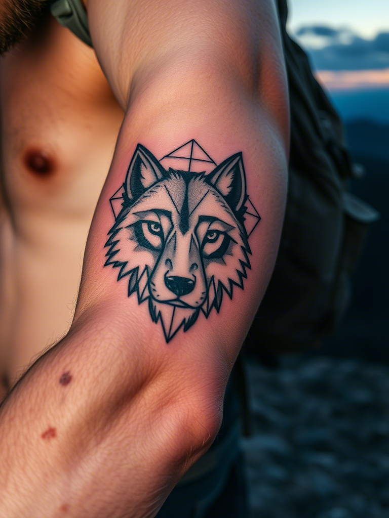 Cool Geometric Tattoo Ideas with Deep Meaning