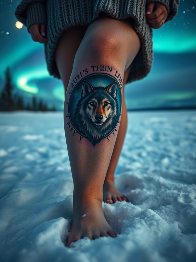 Wolf Tattoo Ideas for Women