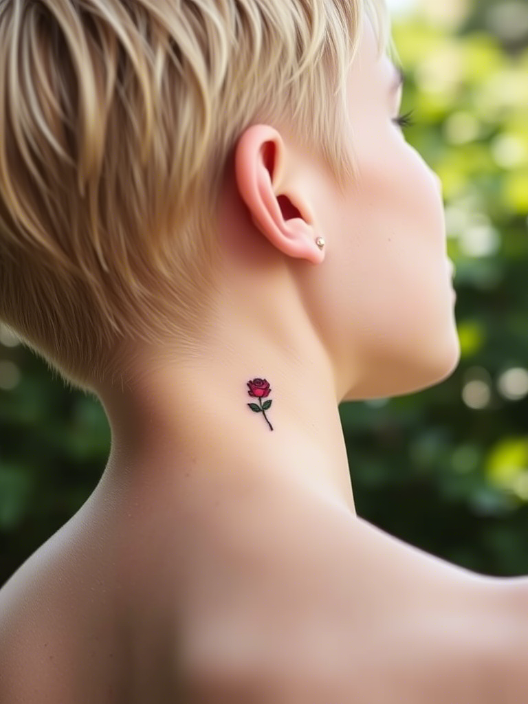 Red Rose Tattoo Ideas