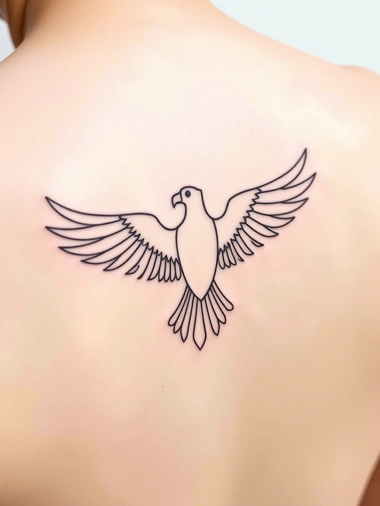 Eagle Tattoo Ideas on Back