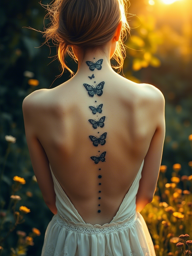 Spine Tattoo Ideas for Women