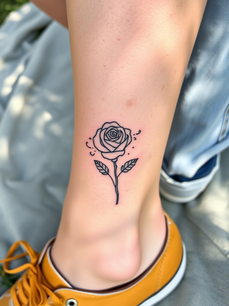 20+ Simple Rose Tattoo Ideas You Need to See