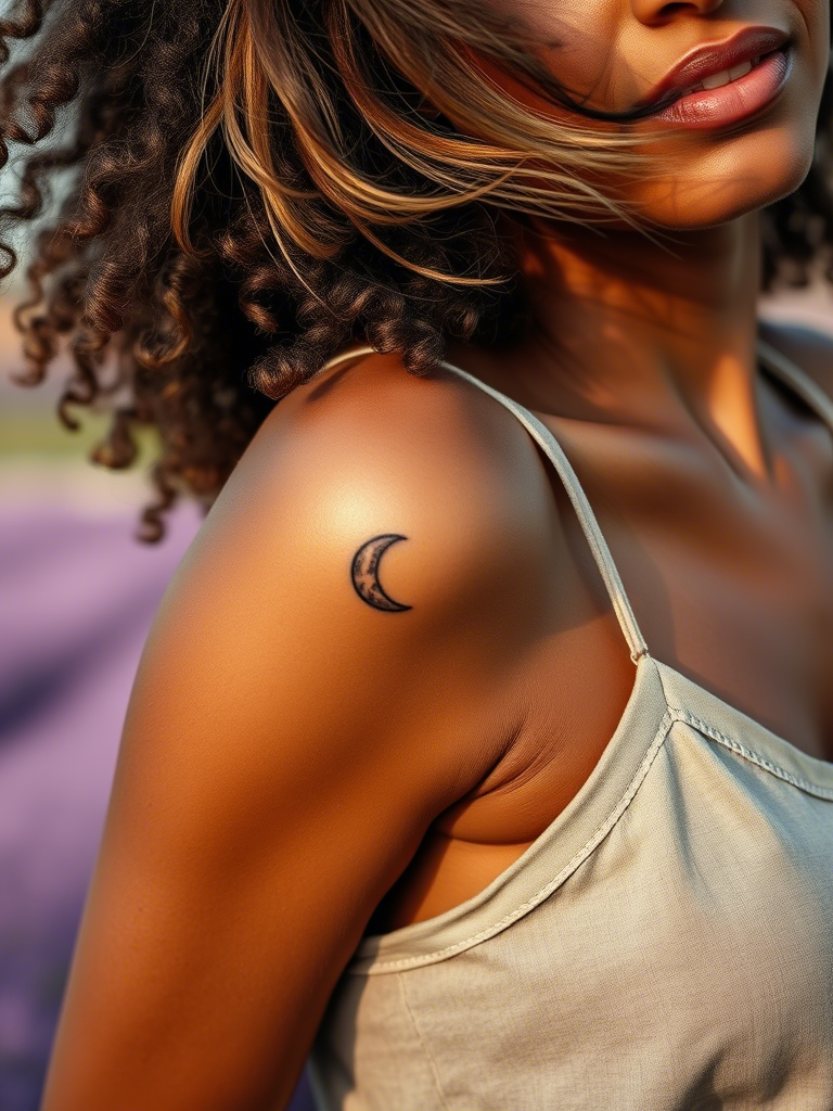 6. A Crescent Moon That’s Not Quite Symmetrical
