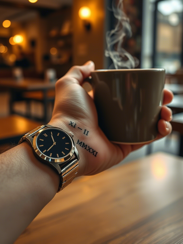 Unique Roman Numeral Tattoo Ideas