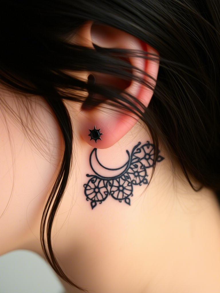 Moon Tattoo Ideas for Women