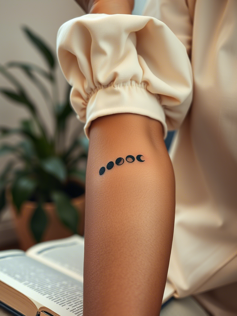 3. Micro Moon Phases on the Inner Arm
