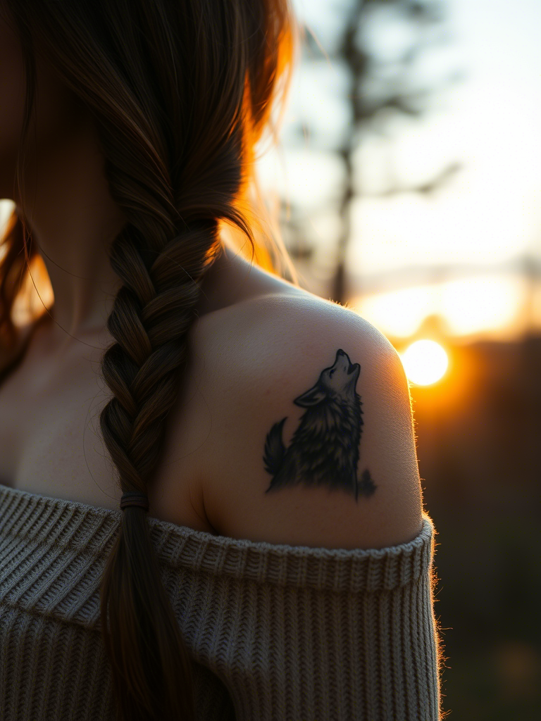 Wolf Tattoo Ideas for Women