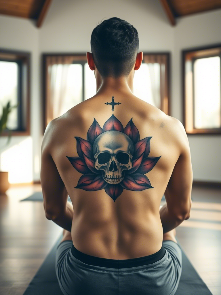 Floral Skull Tattoo Ideas