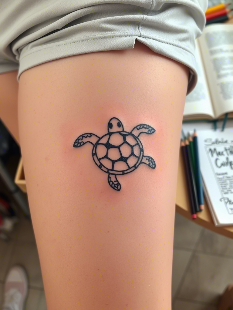 Small Turtle Tattoo Ideas