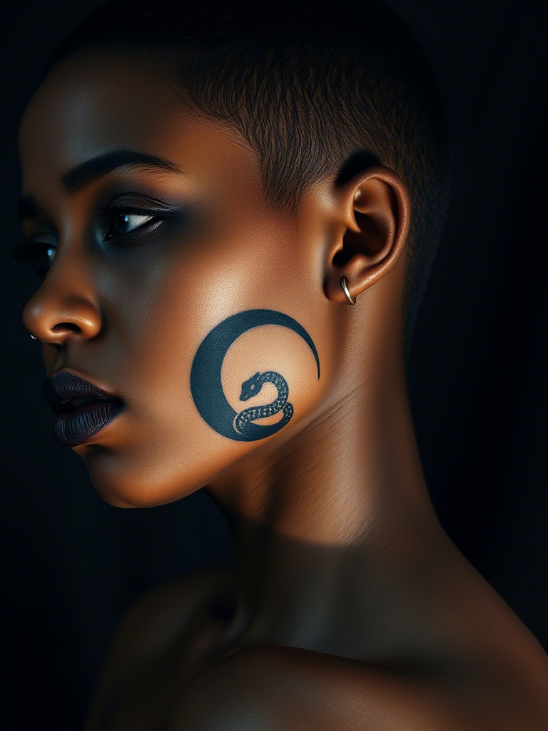 Beautiful Crescent Moon Tattoo Ideas