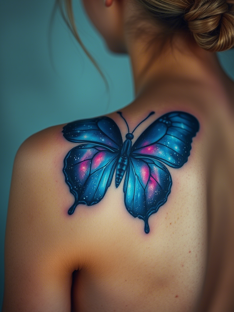 20+ Blue Butterfly Tattoo Ideas