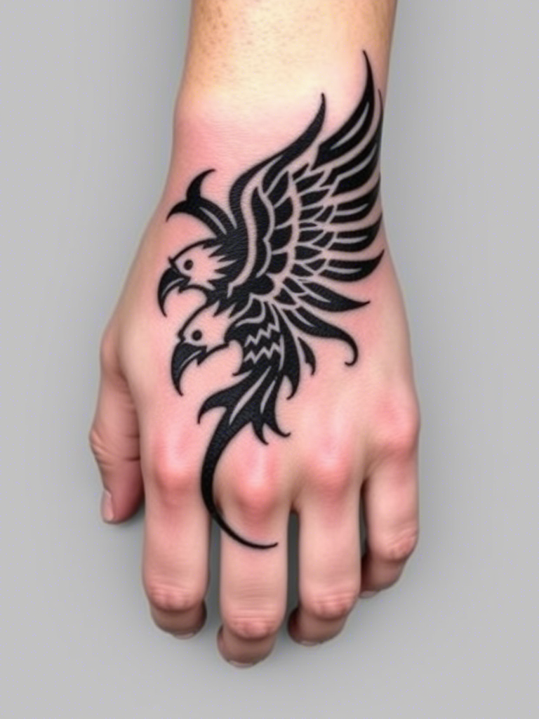 Eagle Tattoo Ideas on Hand