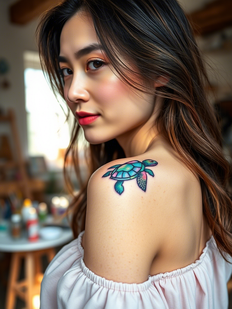 Small Turtle Tattoo Ideas