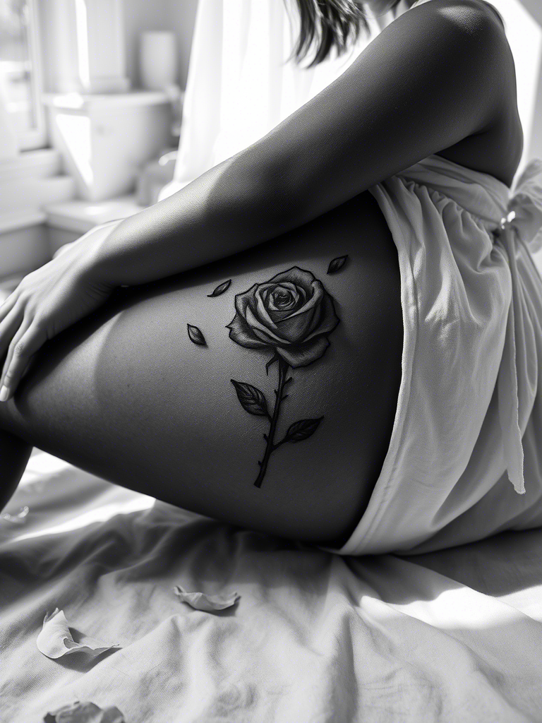 20+ Simple Rose Tattoo Ideas You Need to See