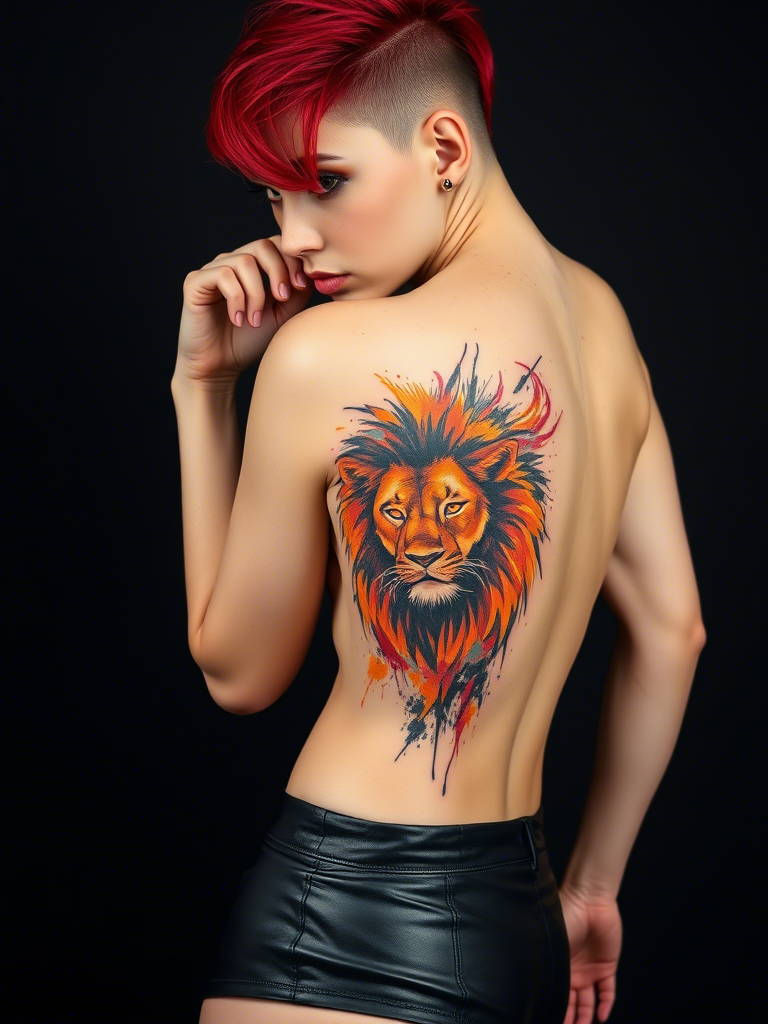 Lion Tattoo Ideas for Wild Success