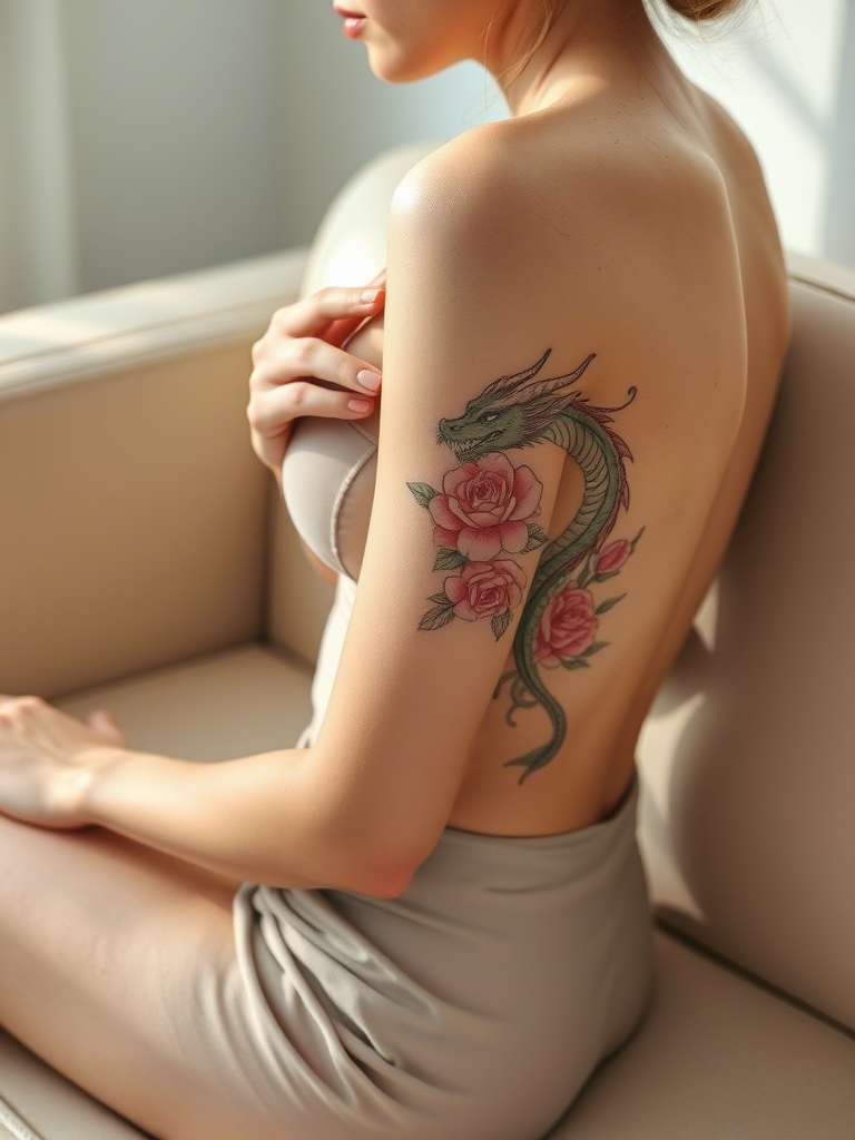 Dragon Tattoo Ideas for Bold Women