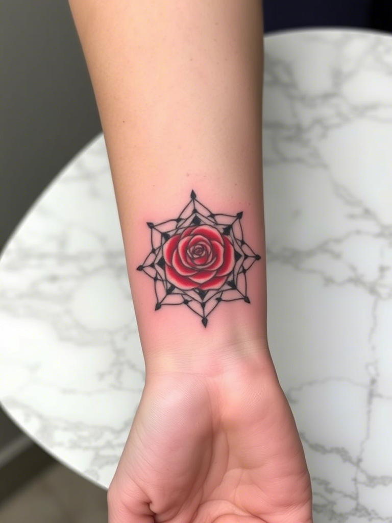 Red Rose Tattoo Ideas
