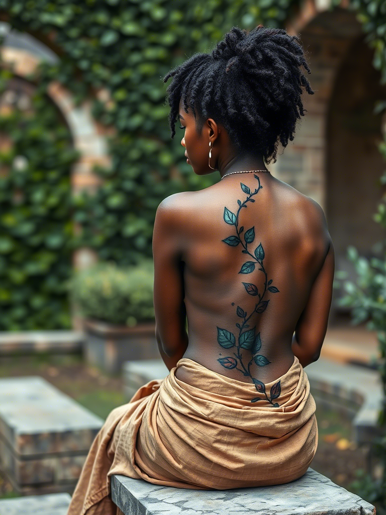 Spine Tattoo Ideas for Women